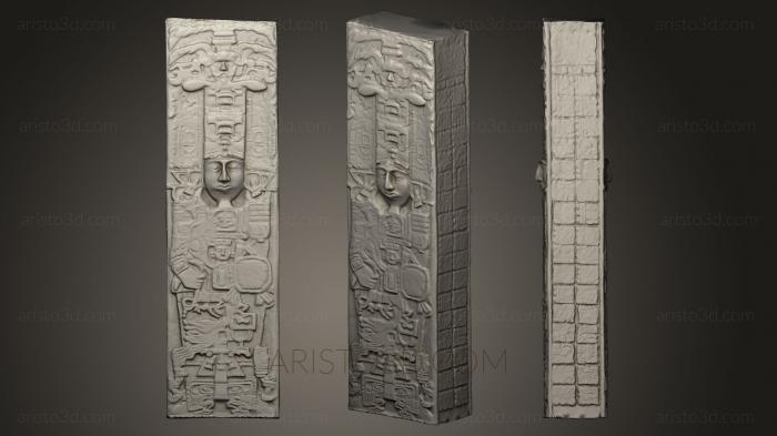 High reliefs and bas-reliefs, historical and religious (GRLFH_0245) 3D model for CNC machine